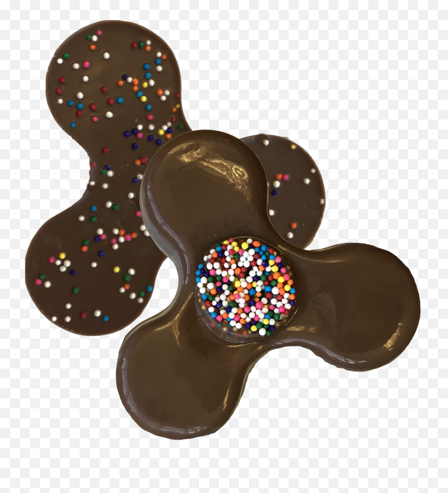 Chocolate Fidget Spinner - Chocolate Spinner Emoji,Emoji Fidgey Spinner