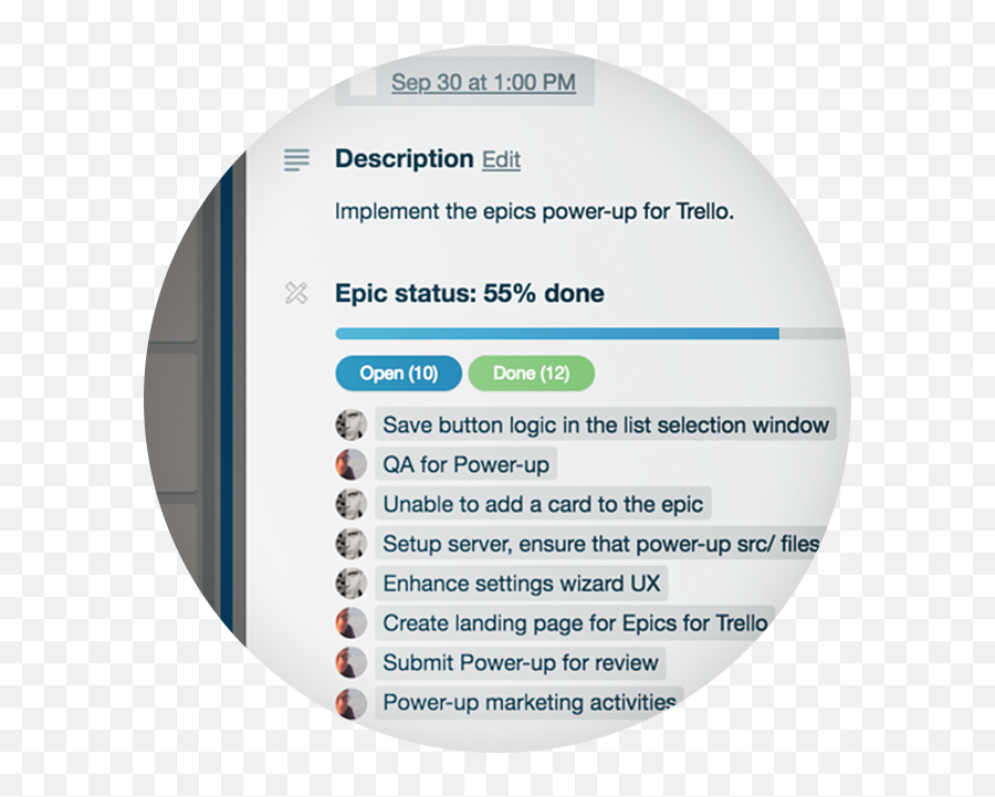 Epics For Trello - Dot Emoji,Emojis In Trello Title