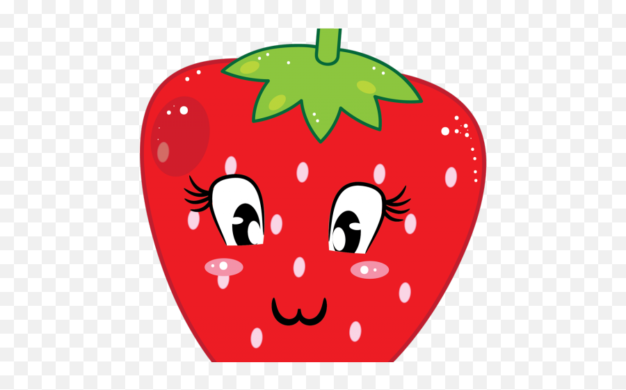 Cute Strawberry Clipart Png Transparent - Clipart Strawberry Cartoon Strawberry Cute Emoji,Strawberry And Lemonade Emojis