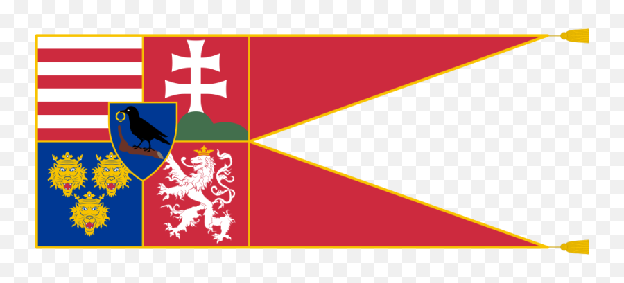 Reino Da Hungria 1458u20131490 Bandeira De Matthias I Da - Flag Emoji,Sicilian Flag Emoji