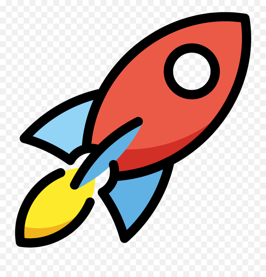 Rocket Emoji - Rocket Emoji Transparent,Rocket Emoji Png