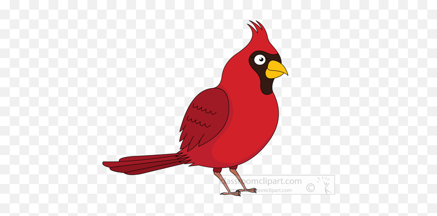 Cardinal Clipart Printable Cardinal Printable Transparent - Cardinals Bird Clip Art Emoji,Cardinals Emoji