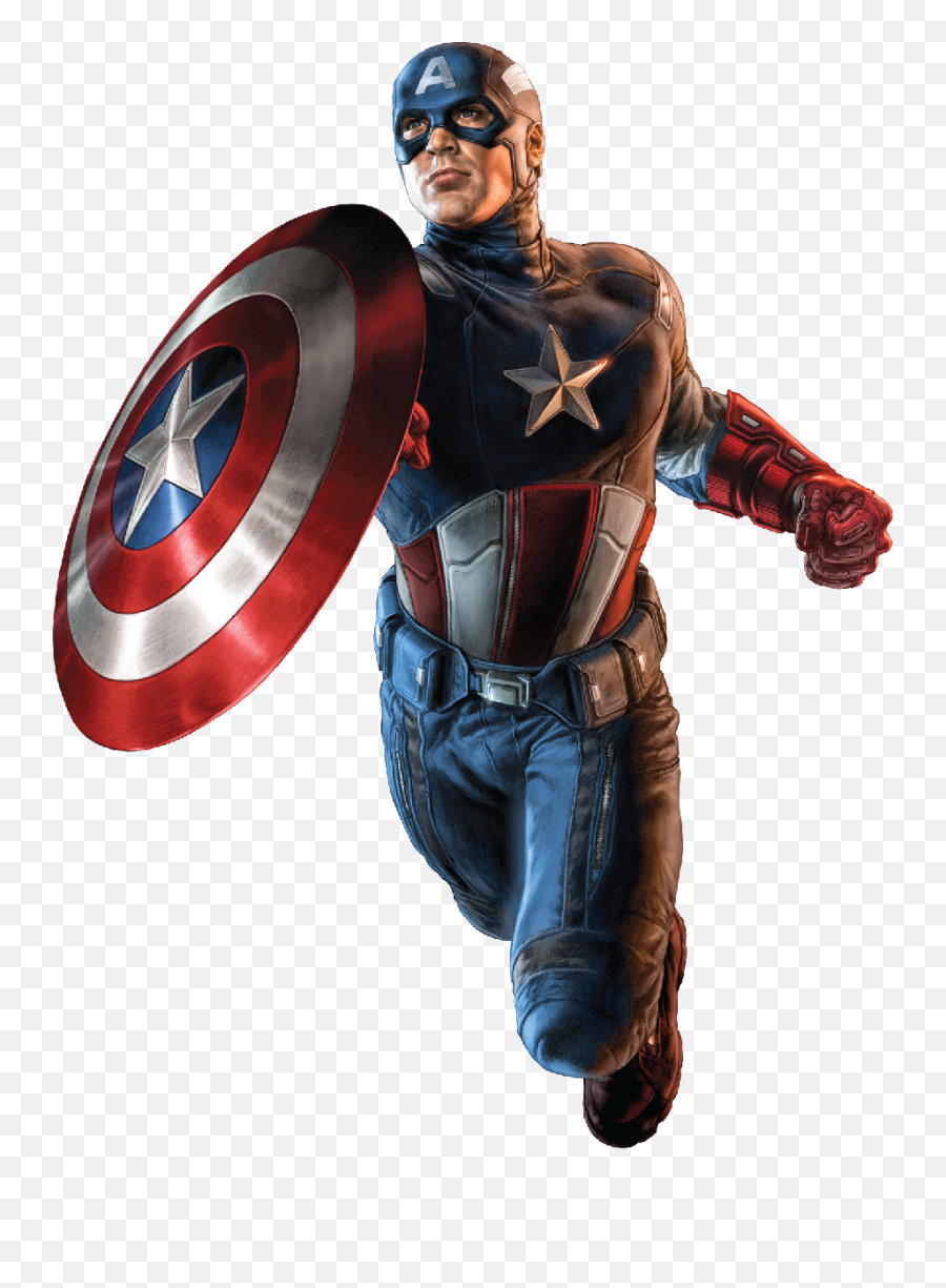 Does Captain America Have Superpowers - Captain America Png Transparent Emoji,Captian Marvel No Emotions