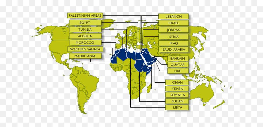 Live Online Arabic Classes In Modern - World Map Countries Grey Emoji,Whispers From Arabia Free Emotions