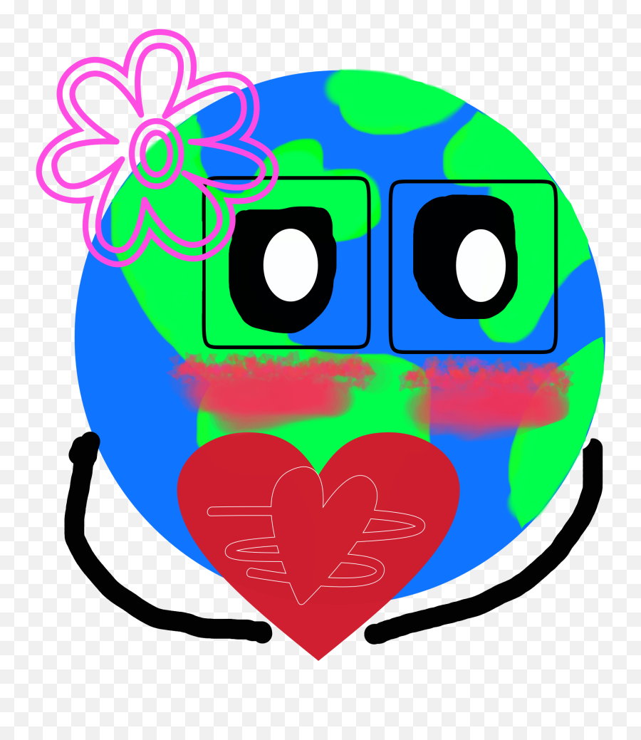 The Most Edited Lovingmotherearth Picsart - Girly Emoji,I Ove B, Emoticon