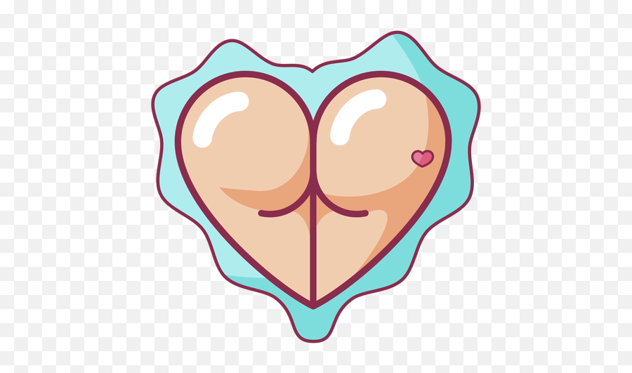 Spain Heart Flag - Transparent Png U0026 Svg Vector File Bunda Em Formato De Coracao Emoji,Bunda Emoticon