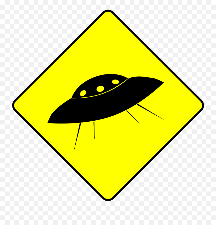 Ufohumorflying Saucerroad Signroadsign - Free Image From Placa De Et Png Emoji,Vetor Emoticon