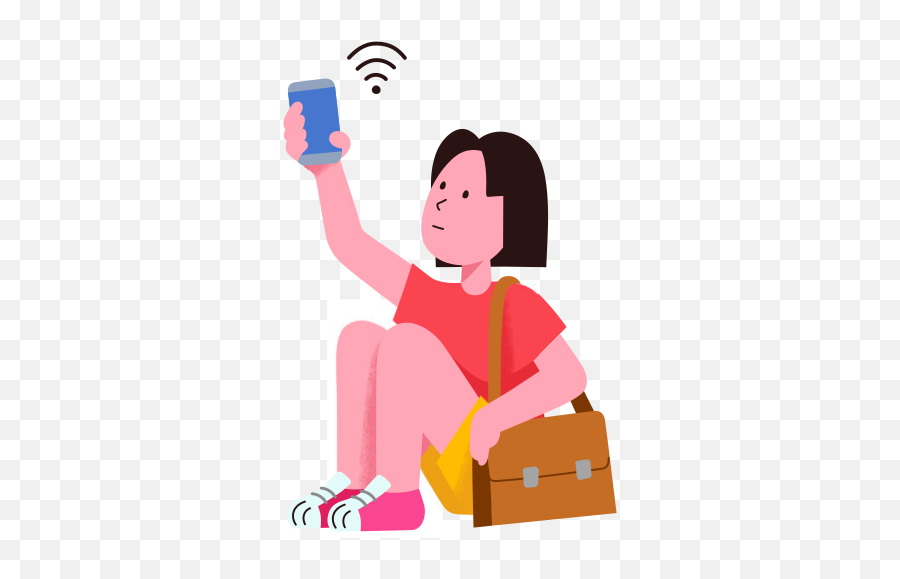 Bad Signal Phone Free Icon Of Streamlineicons Flat Emoji,Egge Emoticon