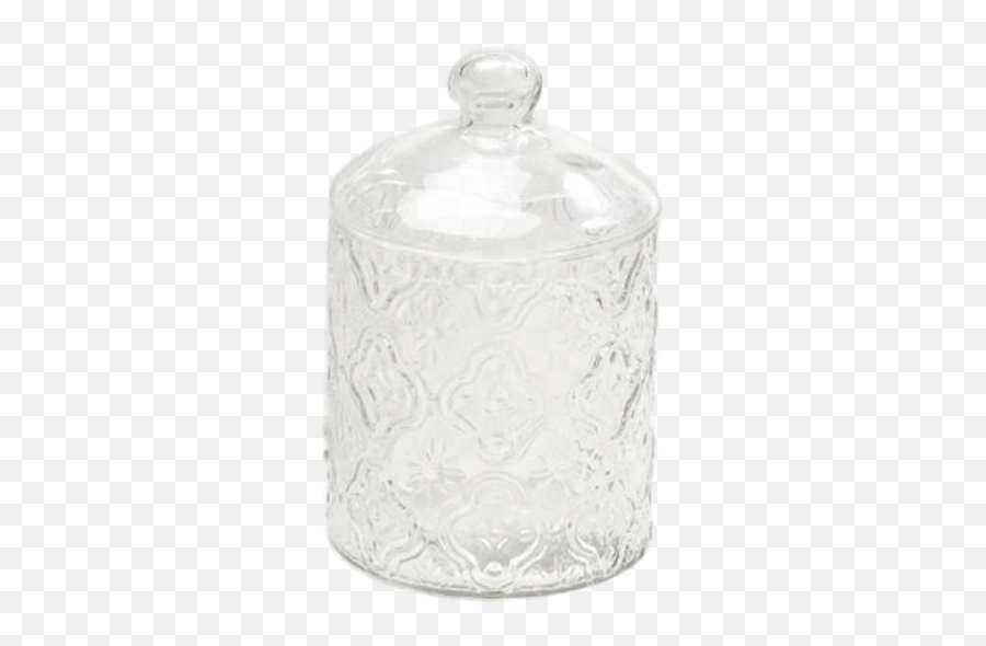 Clear Tile Glass Canister Small - Sugar Bowl Emoji,American Olean Emotion Series Tile