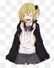 Haikyuu Karasuno Yachi Hitoka Sticker - Transparent Yachi Haikyuu Png Emoji,Hitoka's Emoticon
