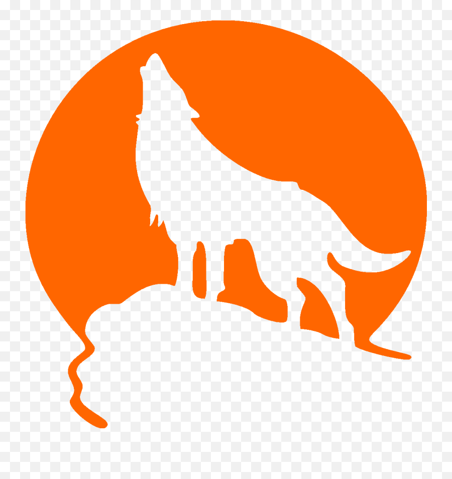 Howling Wolf Head Silhouette - Yosemite National Park Emoji,Howling Wolf Emoji