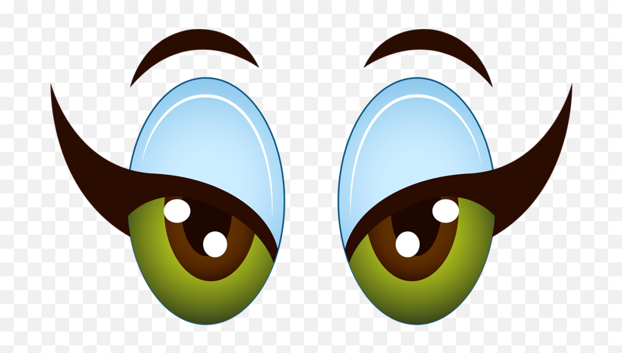 Eye Girl Clip Art - Cartoon Ladies Eyes Png Transparent Png Eye Cartoon Jpg Emoji,Blue Eyeball Emoji