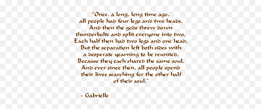 My Grandma Used To Tell Me This Story Growing Up I Found My - Greek Soulmate Story Emoji,Twins Feeling Each Other's Emotions