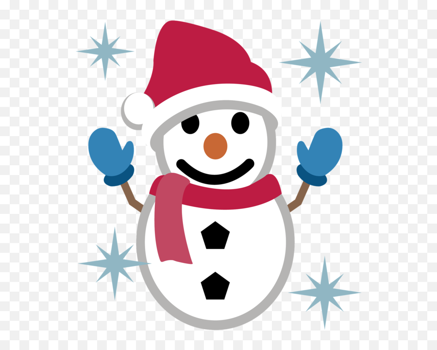 Emoji Snowman Sticker Area Smile For - Emojis Navideños Png,Merry Christmas Emoticon Art