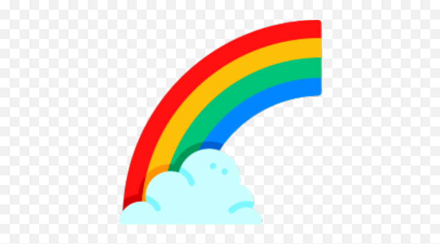 Rainbows - Color Gradient Emoji,Rainbow Emoji Svg