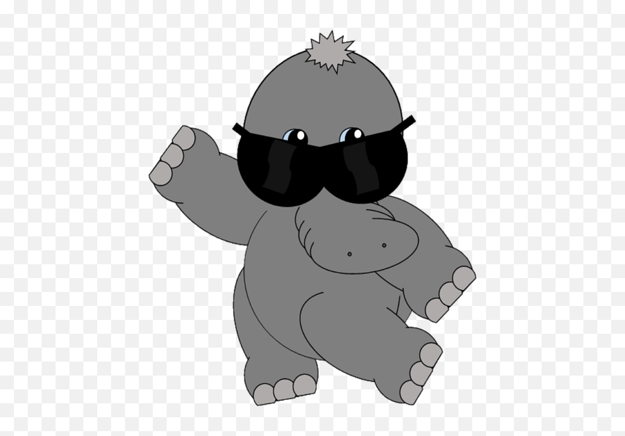 Platypus Cartoon Sunglasses Animal - Fictional Character Emoji,Animal Emotions Cartoon