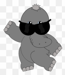 Platypus Cartoon Sunglasses Animal - Fictional Character Emoji,Animal Emotions Cartoon