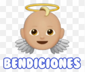 Sticker Maker - Dulcesangelitos Iphone Angel Emoji Png,Emojis Baby Angel