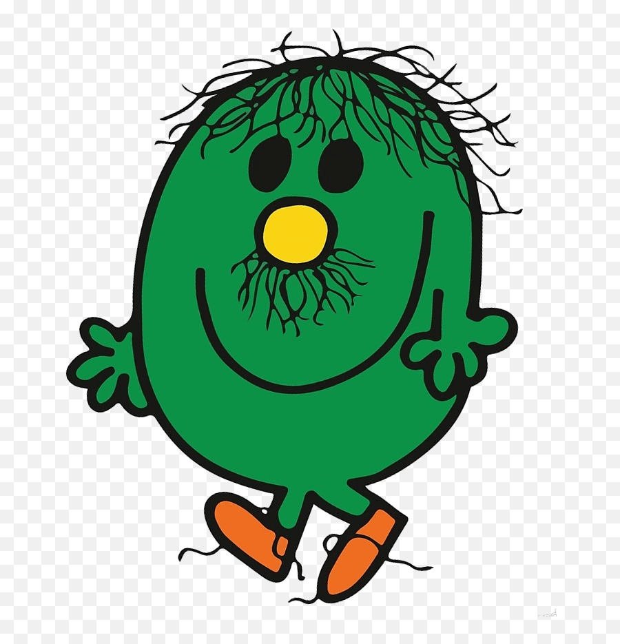 Mr - Mr Men Green Emoji,Maladroits Emoji