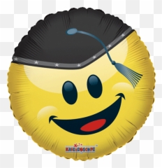 Smiley Face With Cap - Purple Circle Emoji,Patriotic Emoticon