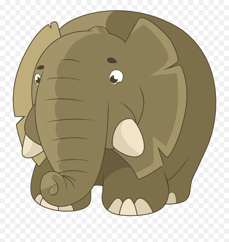 Fat Elephant Clipart Free Download Transparent Png Creazilla - White Station High School Emoji,Fat Face Emoji