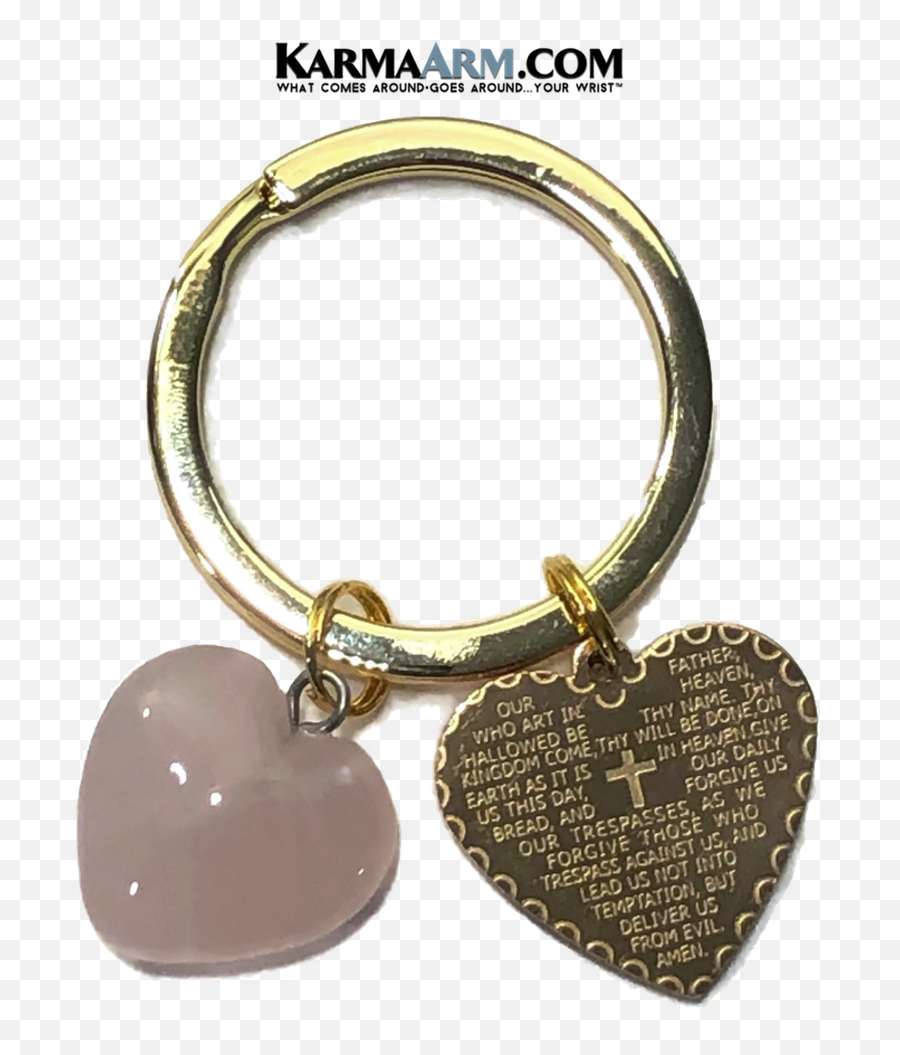 Jewelry Handmade Products Rose Quartz Heart Gemstone Keyring Emoji,Deliver Me From Negative Emotions