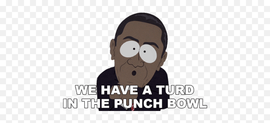 We Have Turd In The Punch Bowl Barack Obama Sticker - We Emoji,How To Make Turd Emoticon On Facebook