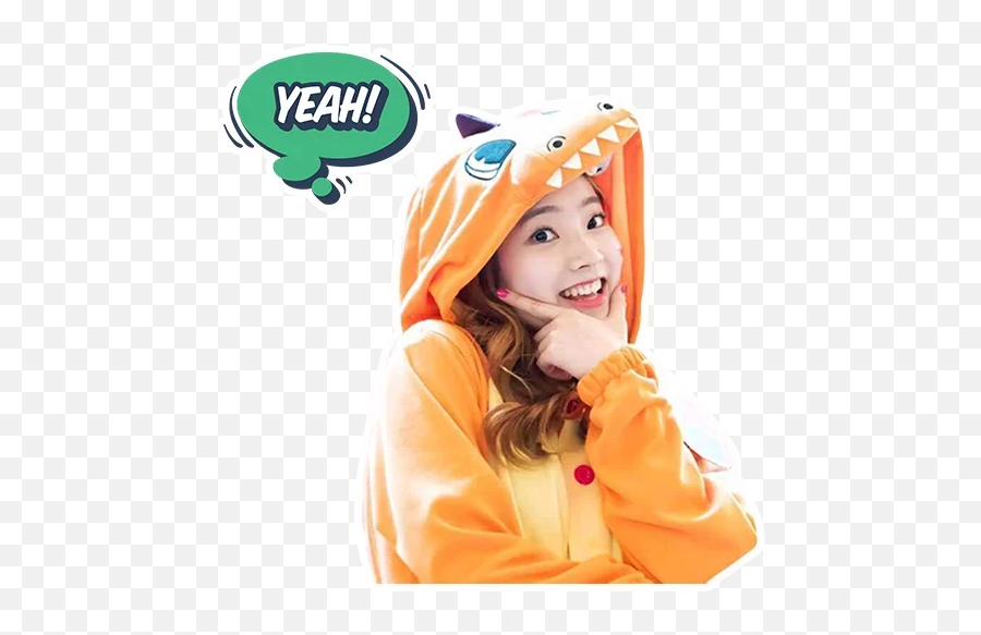 Telegram Sticker From Twice Pack Emoji,Raincoat Emoji