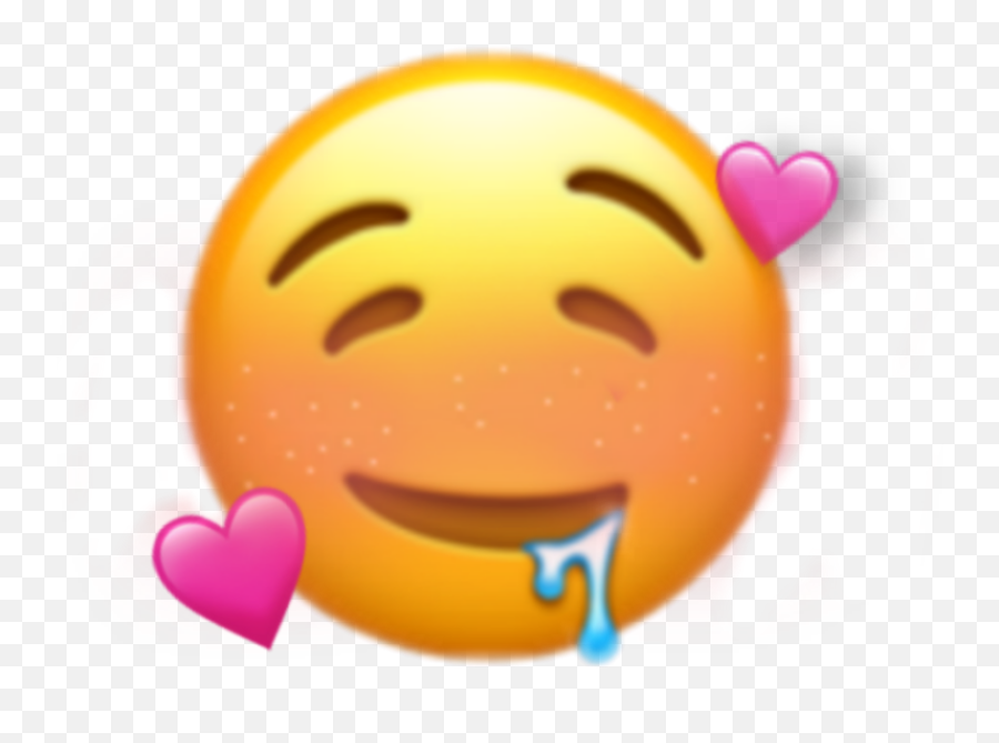 Emoji Cute Heart Sticker - Happy,Aw Emoji