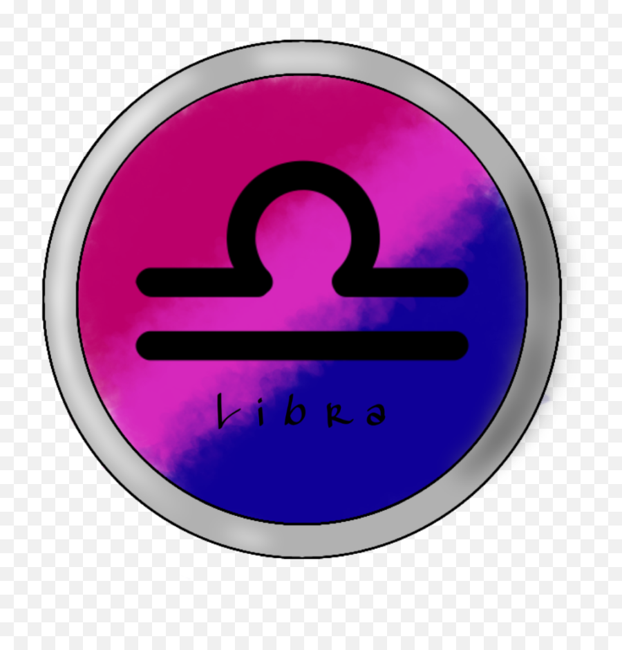 Libra Bisexual Zodiac Sticker - Language Emoji,Bisexual Emoji Symbol