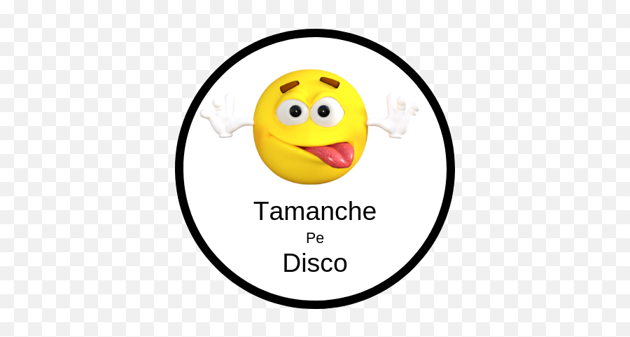 Tamanche Pe Disco - Happy Emoji,Disco Emoticon