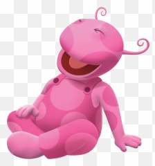 Download Uniqua Laughing Png - Backyardigans Uniqua Laughing Emoji,Emoji Riendo Png