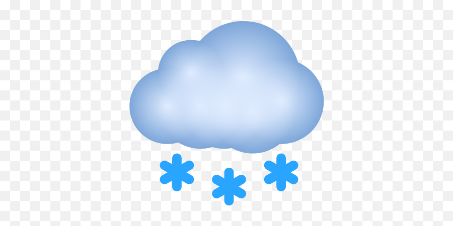 Cloud With Snow Icon - Lovely Emoji,Car Cloud Emoji