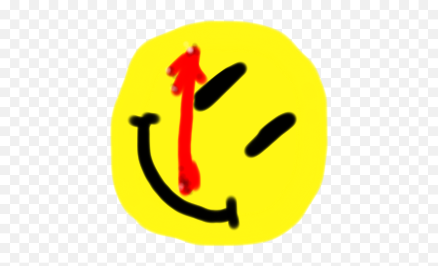 Watchmen Smiley Face Layer - Happy Emoji,Emoticon Makers
