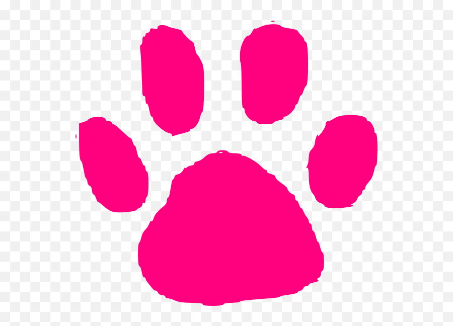Wildcat Clipart Bear Claw Wildcat Bear - Pink Paw Print Clipart Emoji,Bear Claw Emoji