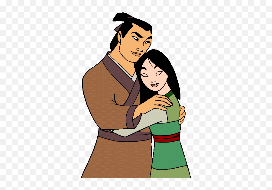 Cri Kee Mulan Png - Clip Art Library Mulan And Shang Clipart Emoji,Disney Emoji Mulan