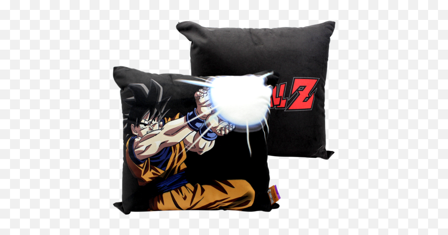 Almofada Fibra Veludo 40x40cm Goku Dragon Ball Z - Almofada Goku Emoji,Brincadeira Do Whatsapp Com Emoticons