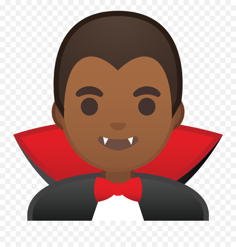 Man Vampire Medium Dark Skin Tone Icon - Man Vampire Emoji,Man Bowing Emoji