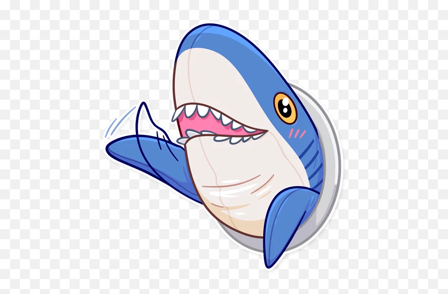 Telegram Sticker Emoji,Shark Emoji