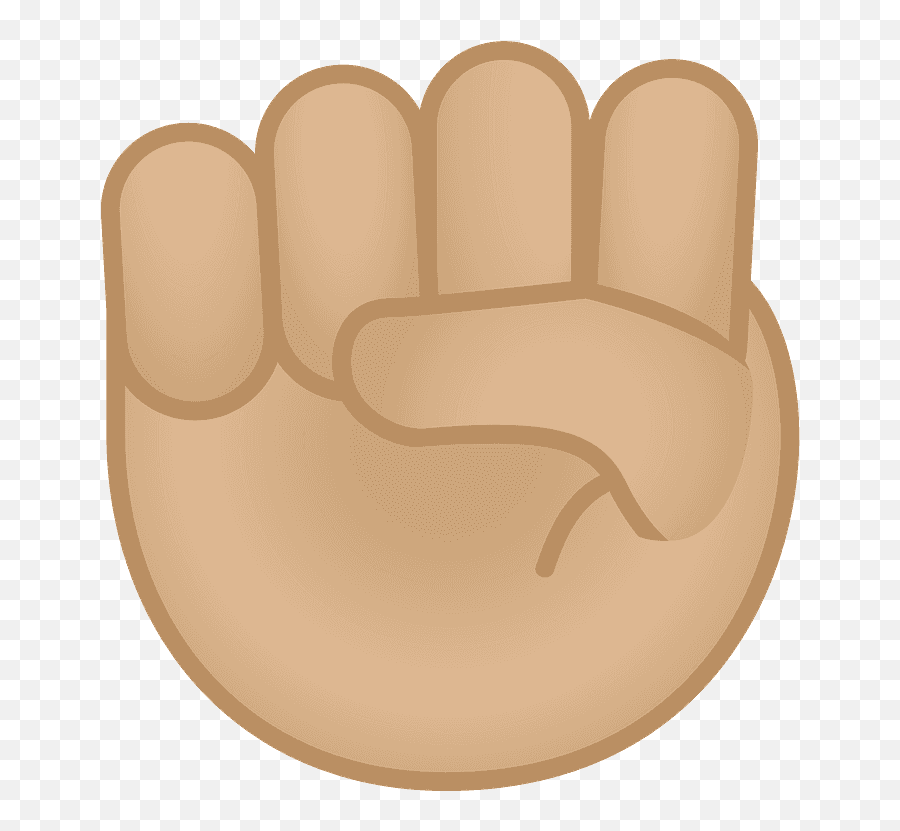 Medium - Emoji Poing Levé,Fist Emoji