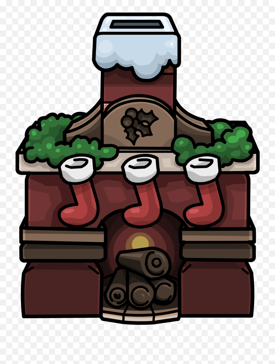Holiday Fireplace - Club Penguin Fireplace Emoji,Emojis By Fireplace