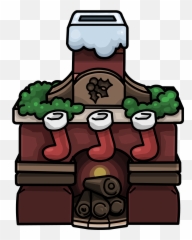 Holiday Fireplace - Club Penguin Fireplace Emoji,Emojis By Fireplace
