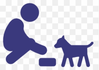 Pets Clipart Dog Exercise - Feed A Dog Png Transparent Png Feed The Dog Icon Emoji,Walking My Dog Emojis
