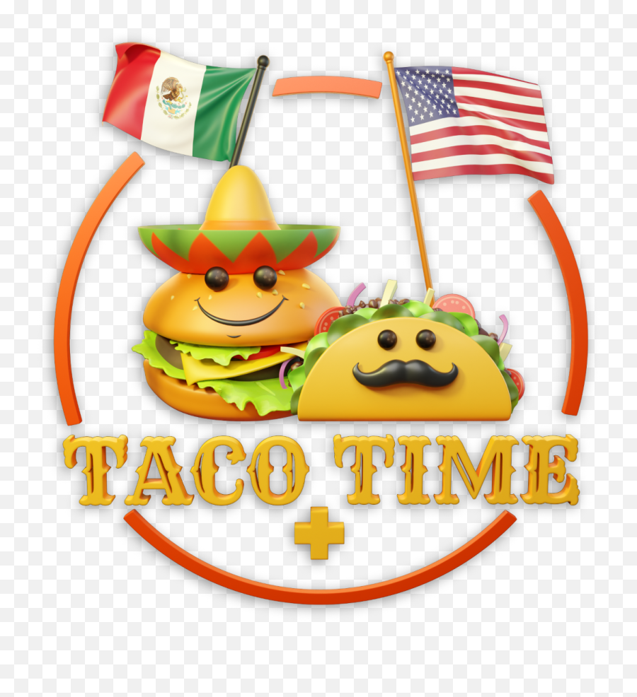 Taco Time And More Home Page - Happy Emoji,Us Flag Emoticon