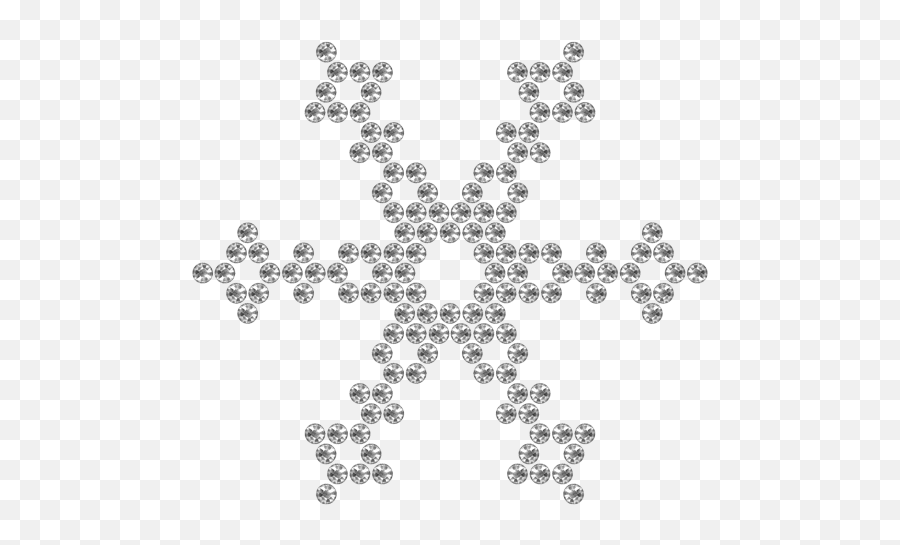 Motivo Fiocco Di Neve Termoadesivo - Snowflake Simple Emoji,Emoticon Con La Goccia Bianco E Nero