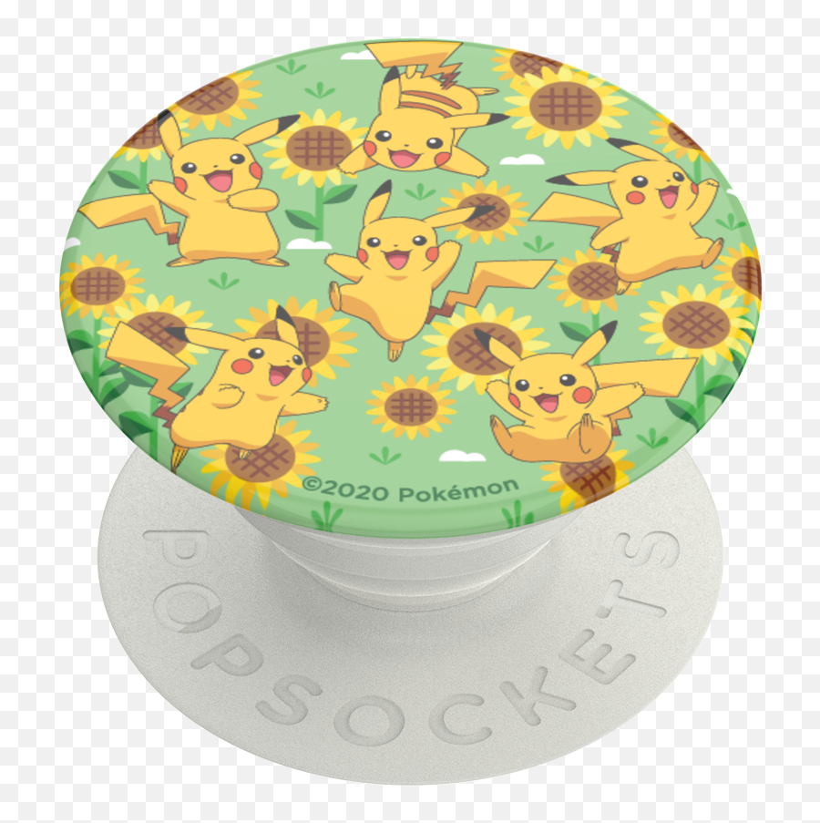 Pikachu Pattern Popgrip - Serveware Emoji,Pikachu's Emotions Pokemon Yellow