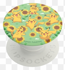 Pikachu Pattern Popgrip - Serveware Emoji,Pikachu's Emotions Pokemon Yellow