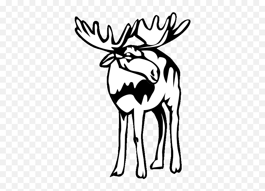 Free Coloring Pages Moose Download Free Clip Art Free Clip - Elk Emoji,Moose Emoji
