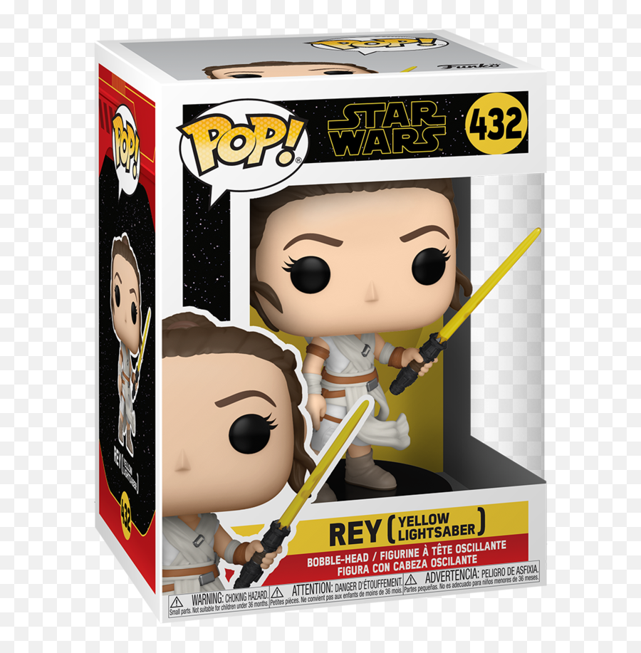 Rey - Star Wars Funko Pop Rey Yellow Lightsaber Emoji,7 Star Wars Comics That Will Fill You With Emotion