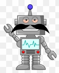 Clipart Cartoon Robot Emoji,Plug Dj Emojis